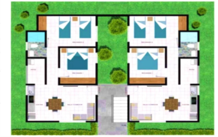 VENTA CONJUNTO DEPARTAMENTOS ARALIA SEMI-TERMINADOS COLONIA LOS CASTILLOS