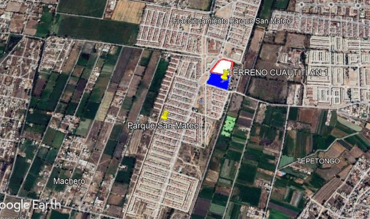 Venta de Terreno Cuautitlan, Edo. de Mexico /ex Hda. San Mateo