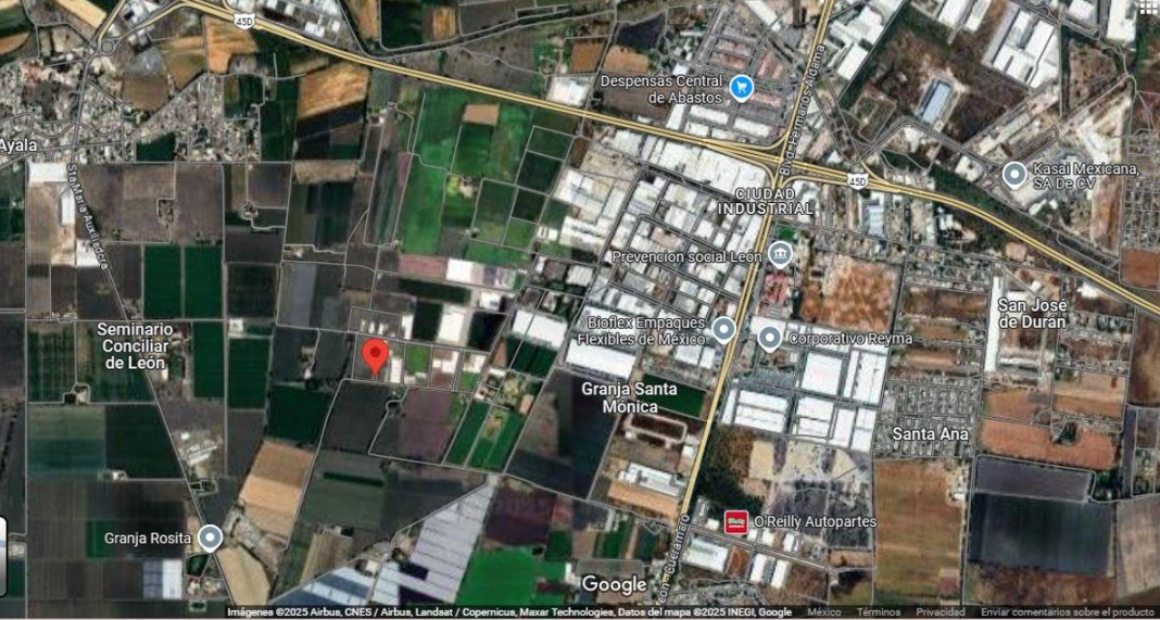 Venta Terreno Parque Ecologico Industrial Santa Lucia / Salida a Cuerámaro