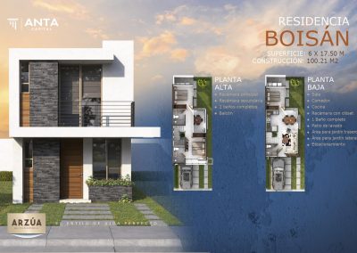 39VENTA CASA EN FRACCIONAMIENTO ARZÚA MODELO “BOISAN” QUINTA RESIDENCIAL