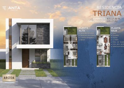 38VENTA CASA EN FRACCIONAMIENTO ARZÚA MODELO “TRIANA” QUINTA RESIDENCIAL